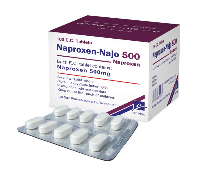 داروی ناپروکسن - ناپروکسن سدیم - پرستاری - پزشکی - داروشناسی - دارو